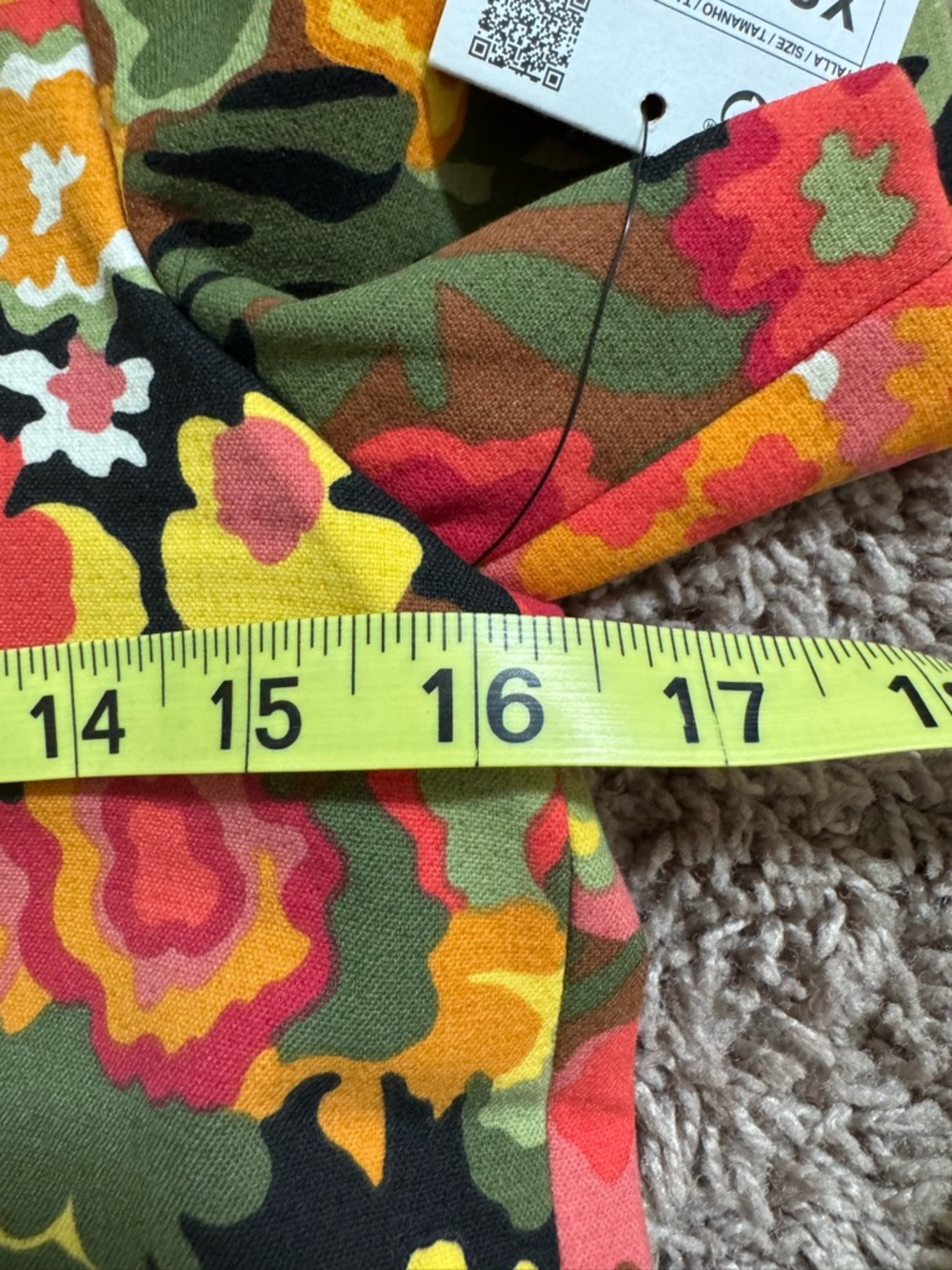 Zara XS NWT romper 70s vintage floral - Picture 9 of 10